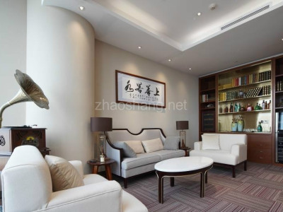 广州天河区国际金融中心（西塔)写字楼出租 豪装带家私  免中介费