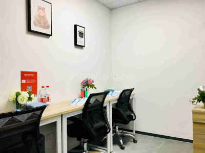 福永近机场 工位出租 380月全包价 配桌椅网络 可月租